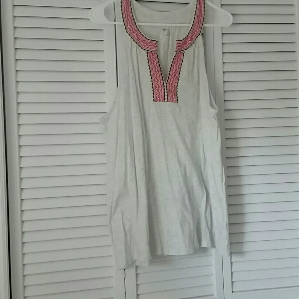 Gap embroidered swing tank